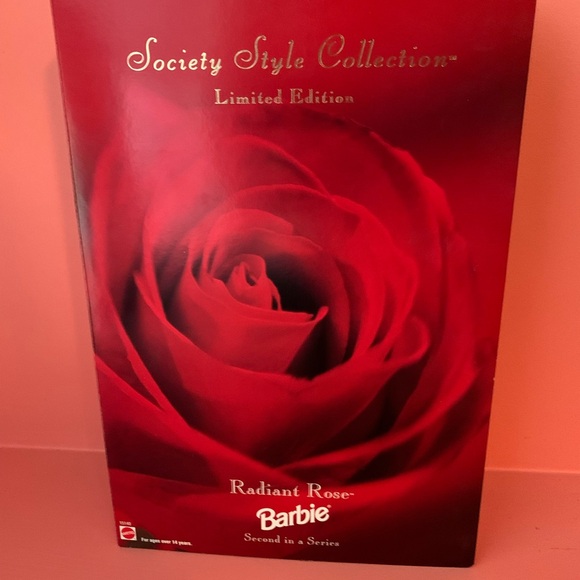 Barbie Doll Radiant Rose Society Style Collection Limited Vintage 1996 Mattel - Picture 3 of 3